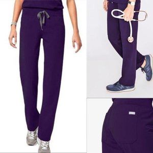 Figs Purple Scrub Pants